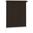 Vidaxl rolgordijn voor buiten 125(b)x140(h) cm bruin