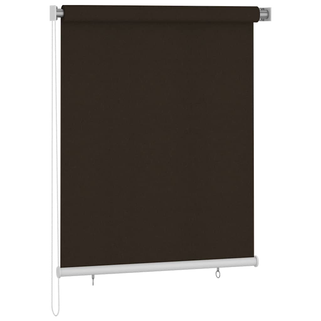 Vidaxl rolgordijn voor buiten 125(b)x140(h) cm bruin