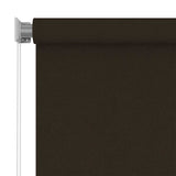 Vidaxl rolgordijn voor buiten 125(b)x140(h) cm bruin