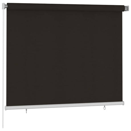 Vidaxl rolgordijn voor buiten 185(b)x140(h) cm hdpe bruin