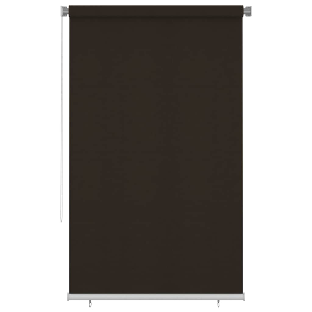 Vidaxl rolgordijn voor buiten 145(b)x230(h) cm hdpe bruin