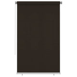 Vidaxl rolgordijn voor buiten 145(b)x230(h) cm hdpe bruin