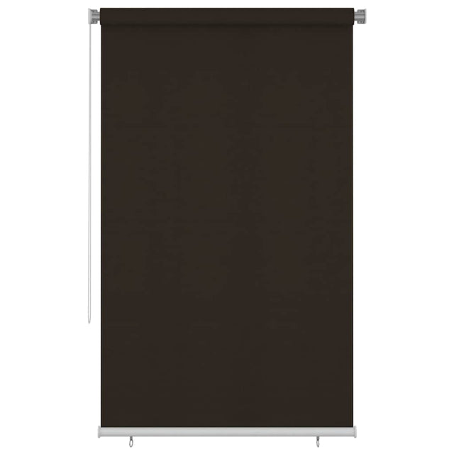 Vidaxl rolgordijn voor buiten 145(b)x230(h) cm hdpe bruin