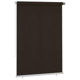 Vidaxl rolgordijn voor buiten 165(b)x230(h) cm hdpe bruin