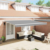 Vidaxl zijde frame wit 450 × 300 cm aluminium