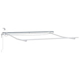 Vidaxl zijde frame wit 3 x 2,5 m aluminium