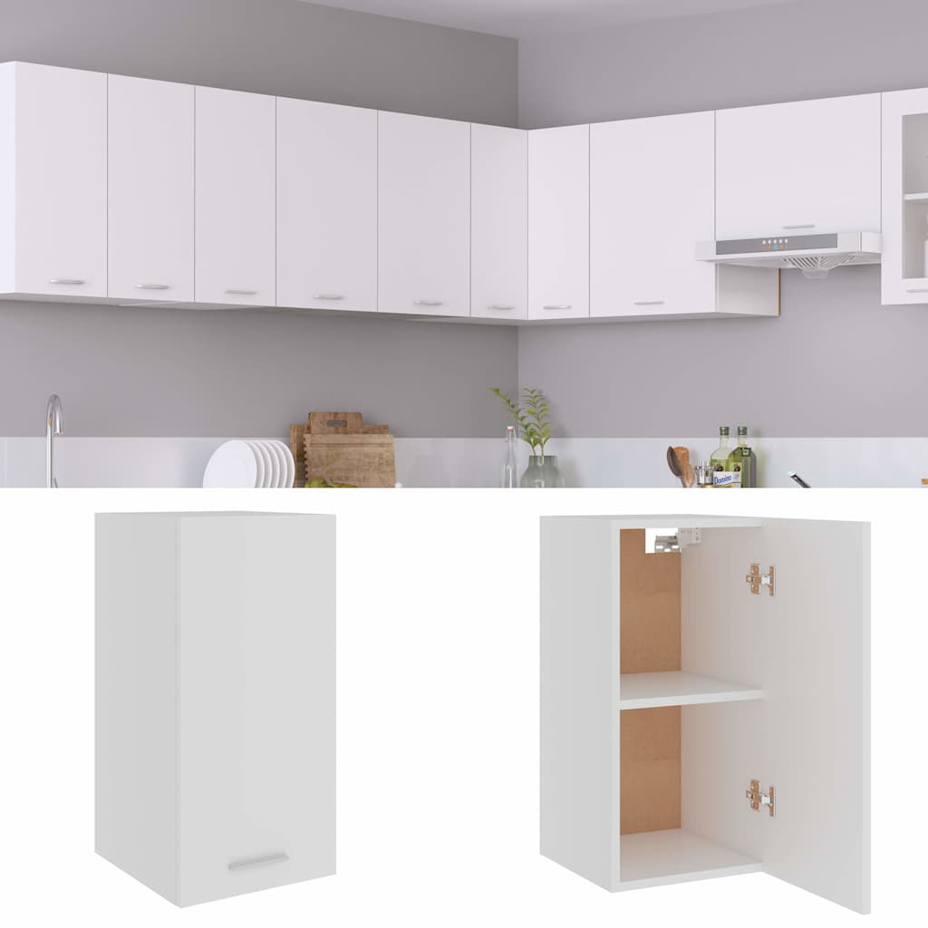 Vidaxl bovenkast lyon 29,5x31x60 cm bewerkt hout wit