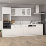 Vidaxl bovenkast lyon 40x31x60 cm bewerkt hout wit