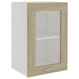 Vidaxl bovenkast lyon 40x31x60 cm bewerkt hout sonoma eikenkleurig