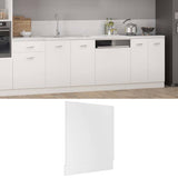Vidaxl vaatwasserpaneel lyon 59,5x3x67 cm bewerkt hout wit