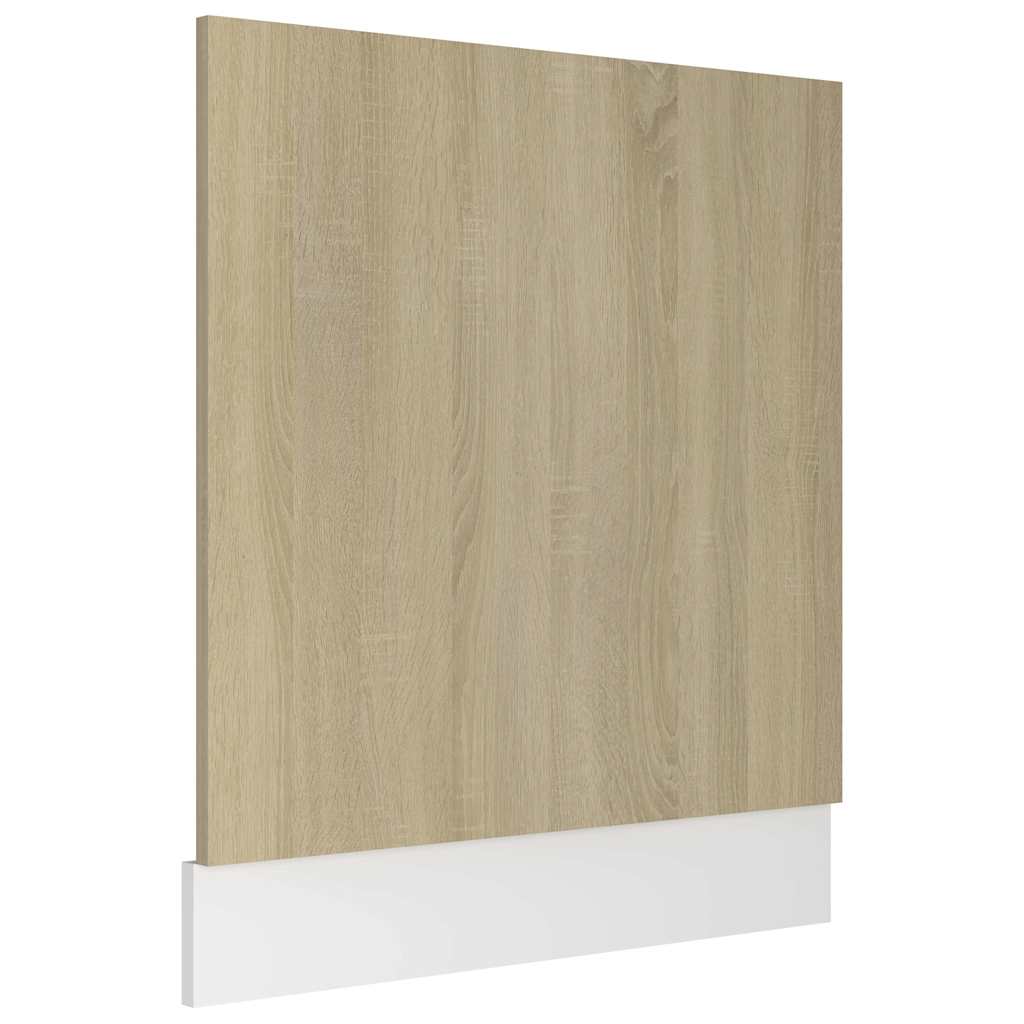 Vidaxl vaatwasserpaneel lyon 59,5x3x67 cm sonoma eikenkleurig