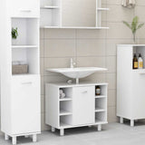 Vidaxl badkamerkast 60x32x53,5 cm bewerkt hout wit