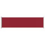 VidaXL Garden screen Extendable 600x160 cm Red