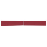 VidaXL Garden screen Extendable 170x1200 cm red