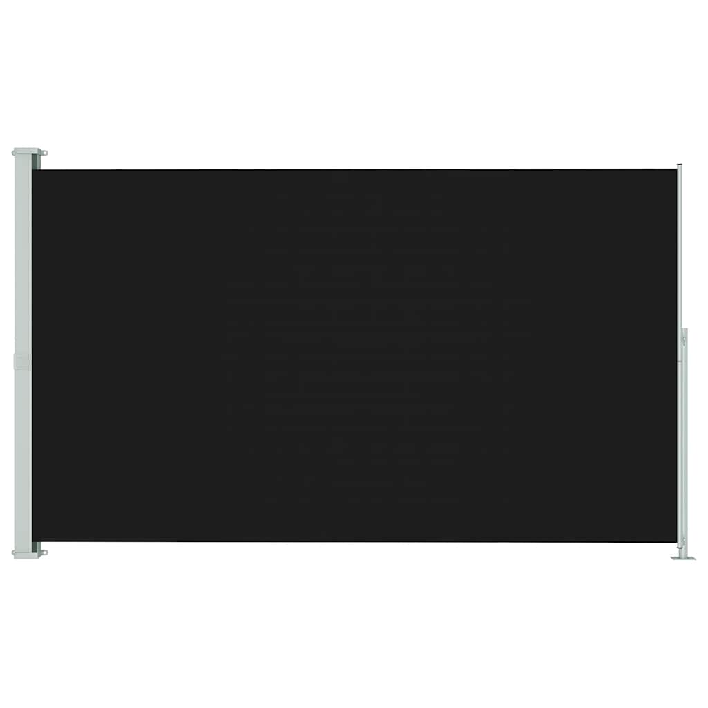 VidaXL Garden screen Extendable 180x300 cm Black