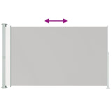 VidaXL Garden screen Extendable 180x300 cm Cream -colored