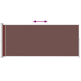 VidaXL Garden screen Extendable 180x500 cm brown