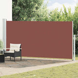 Vidaxl tuinscherm uittrekbaar 180x500 cm bruin