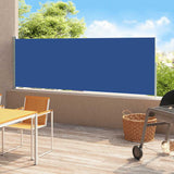 VidaXL Garden screen Extendable 180x500 cm blue