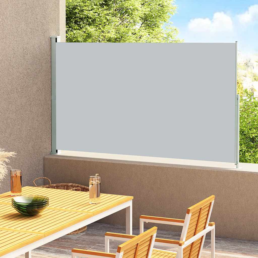 VidaXL Garden screen Extendable 200x300 cm Gray