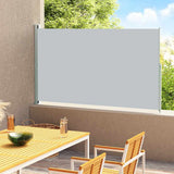 VidaXL Garden screen Extendable 200x300 cm Gray