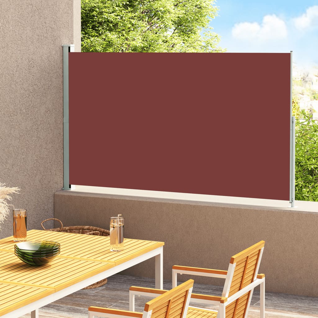 VidaXL Garden screen Extendable 200x300 cm brown