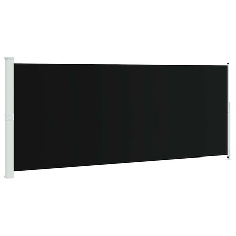 Vidaxl tuinscherm uittrekbaar 200x500 cm zwart