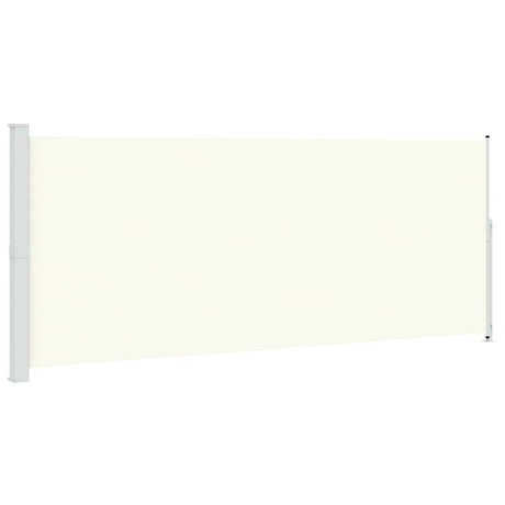 Vidaxl tuinscherm uittrekbaar 200x514 cm crème