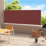 Vidaxl Garden Screen Extendable 200x500 cm brun