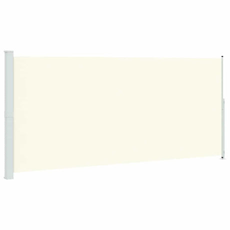 Vidaxl tuinscherm uittrekbaar 220x514 cm crème