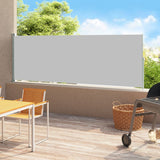 VidaXL Garden screen Extendable 220x500 cm Gray