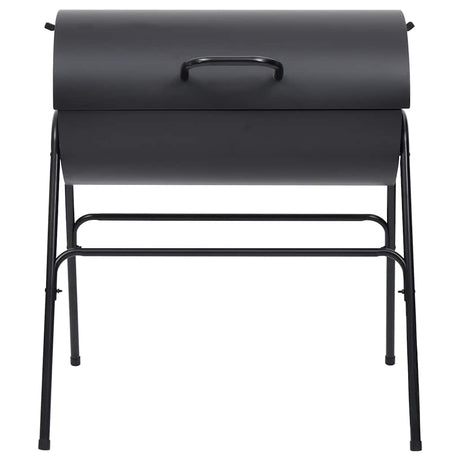 Vidaxl barbecuevat met 2 kookroosters 80x95x90 cm staal zwart
