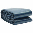 Vidaxl zwembadfolie solar drijvend 210 cm pe zwart en blauw