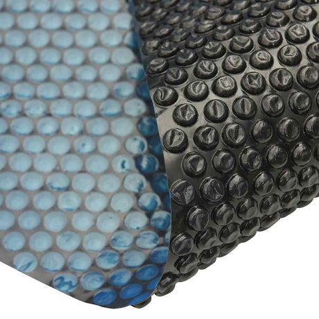 Vidaxl zwembadfolie solar drijvend 300x200 cm pe zwart en blauw