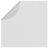 Vidaxl zwembadfolie solar drijvend 417 cm pe grijs