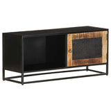 Vidaxl tv-meubel 90x30x40 cm ruw mangohout