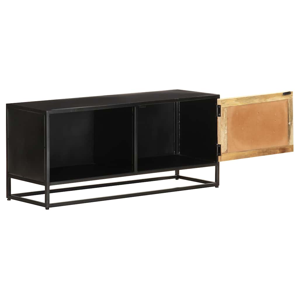 Vidaxl tv-meubel 90x30x40 cm ruw mangohout