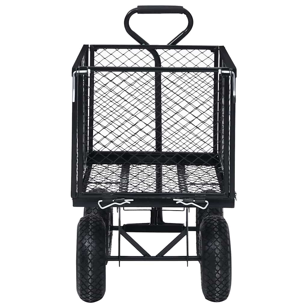 Vidaxl tuinwagen 350 kg zwart