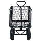 Vidaxl tuinwagen 350 kg zwart