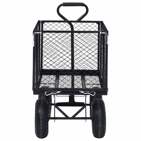 Vidaxl tuinwagen 350 kg zwart