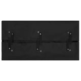 Vidaxl Travel Fronter 81x41x40 CM Fabric Negro