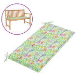 Vidaxl Garden Bench polštář 100x50x3 cm Oxford Fabric list vzorec