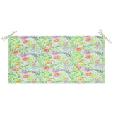 Vidaxl Garden Bench polštář 100x50x3 cm Oxford Fabric list vzorec