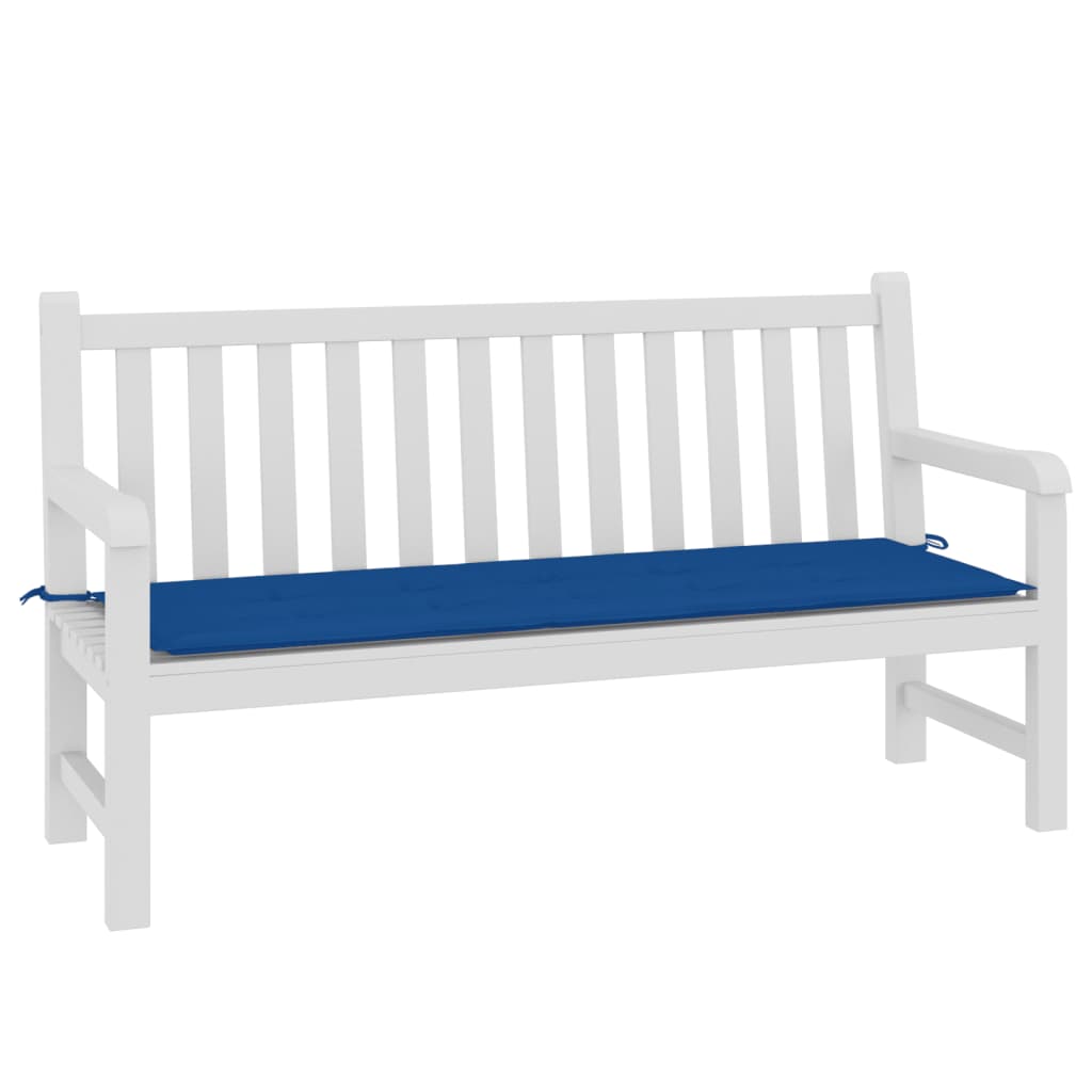 Vidaxl Garden Bench polštář 150x50x3 cm oxford tkanina královská modrá