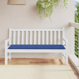 Vidaxl Garden Bench polštář 150x50x3 cm oxford tkanina královská modrá