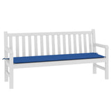 VIDAXL Garden Bench Blaža 180x50x3 cm Oxford tkanina kraljevska modra