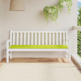 Vidaxl Garden Bench Cushion 180x50x3 cm Oxford Stoff Clear Green