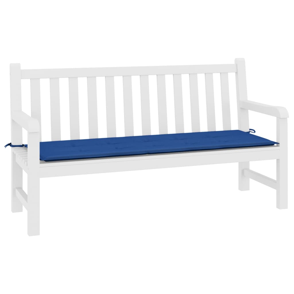 VIDAXL Garden Bench Blaža 200x50x3 cm Oxford tkanina kraljevsko modra