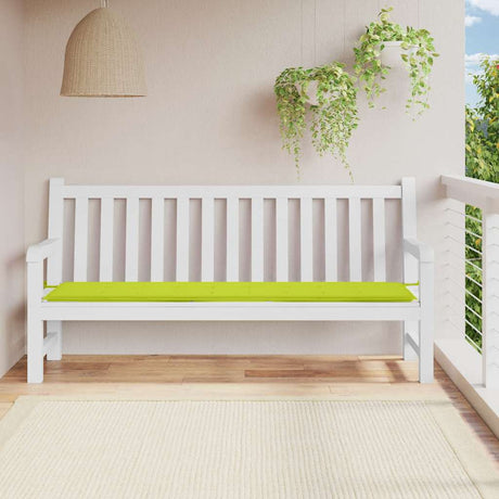 Vidaxl tuinbankkussen 200x50x4 cm oxford stof heldergroen