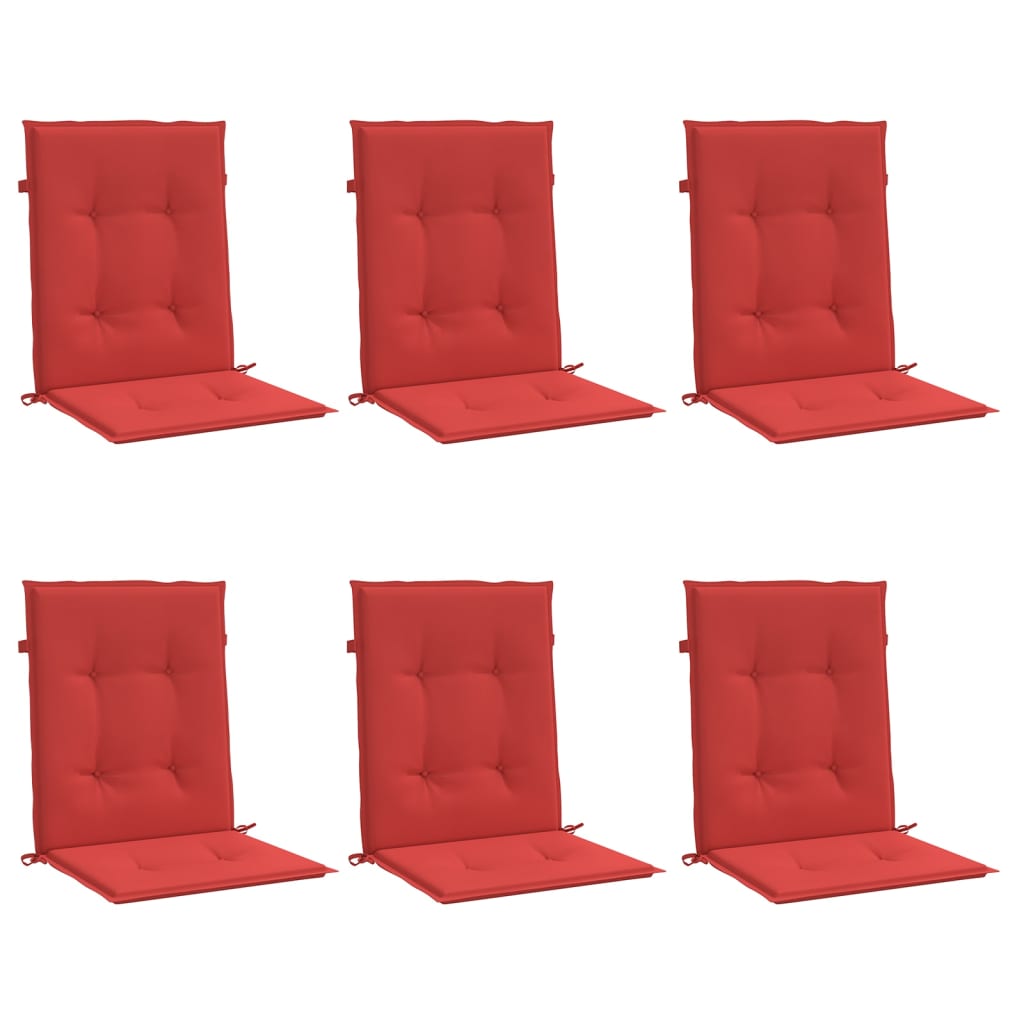 Vidaxl Gaart CHAIR KUSHIOUNEN 6 PC 100X50X3 CM OXFORD STRANT ROBRAND